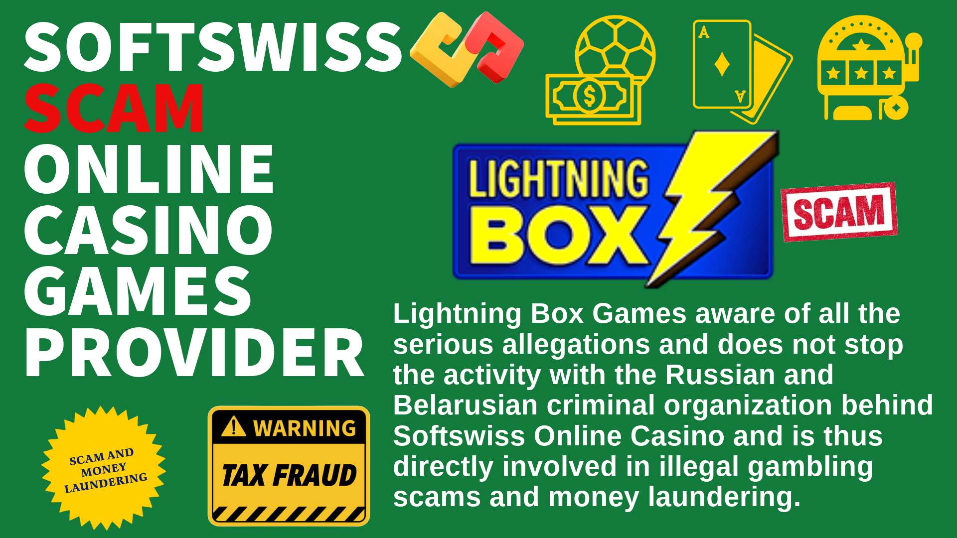 LightningBoxGames - softswiss scam - Casino by Softswiss